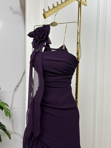 فستان جورجيت قصير