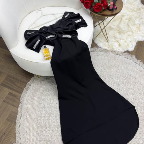 فستان ناعم كريستال