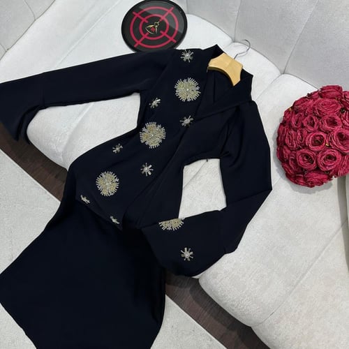 فستان باربي تطريز خرز