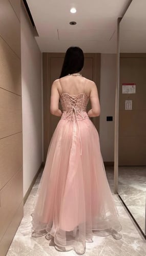 فستان سهره توب تل تطريز لولو