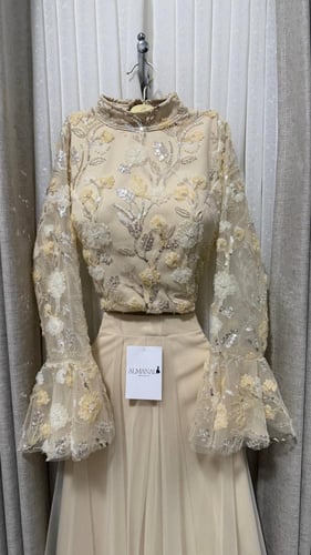 طقم سكري بتنوره تول