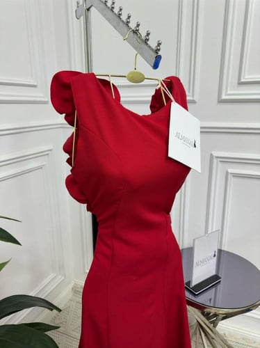 فستان تفته باربي احمر