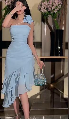 فستان جورجيت قصير