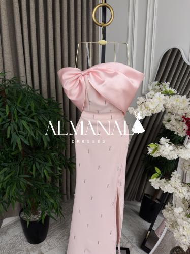 فستان كلارا بينك