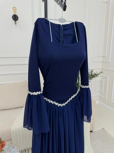 فستان جورجيت شيفون