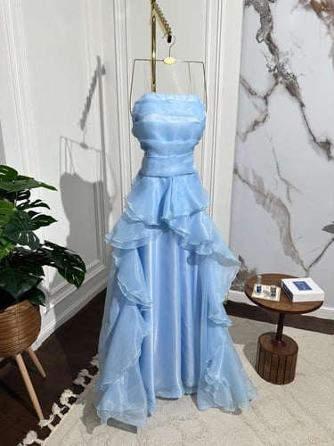 فستان سماوي جازار