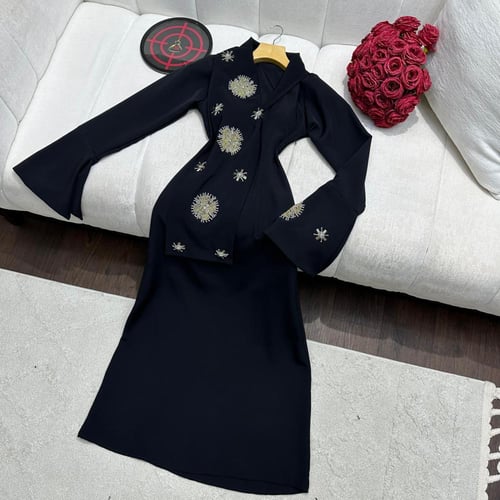 فستان باربي تطريز خرز