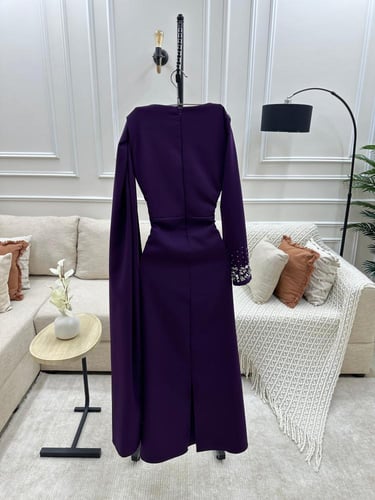 فستان ناعم لونين