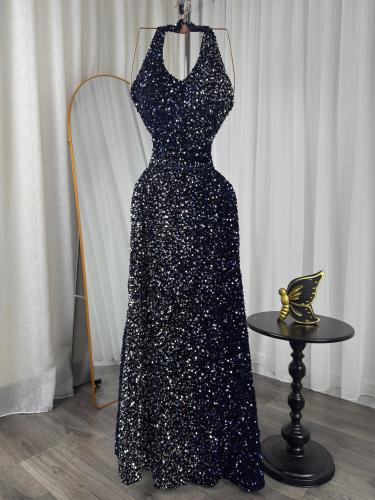 فستان سهره شتوي ترتر مخمل