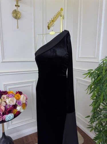 فستان ناعم مخمل - تفته