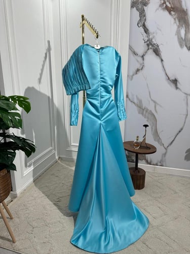 فستان ميكادو تطريز