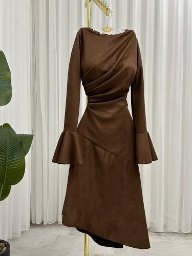 فستان ناعم خامه شمواه