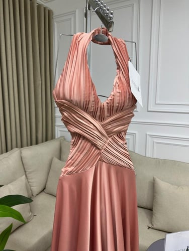 فستان لينار مشمي