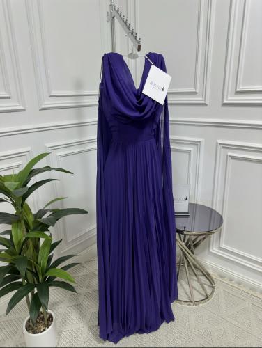 فستان شيفون كسرات