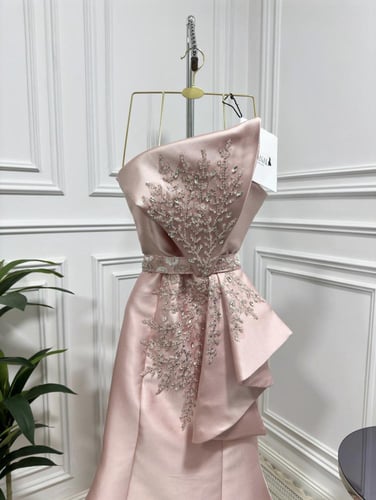 فستان سهره ميكادو كله تطريز