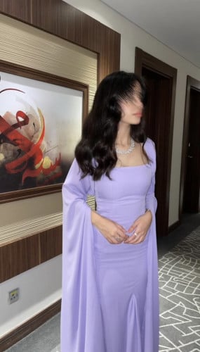 فستان ناعم موف كريب استرتش