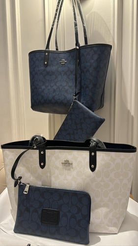 Coach bag double face