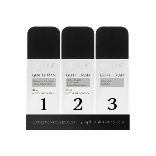 اكسبلود مجموعة العناية بالمنطقة الحساسة للرجل - 3...