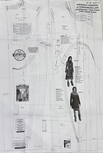 مجلة قولر اركان رقم 96المقاسات 36-52