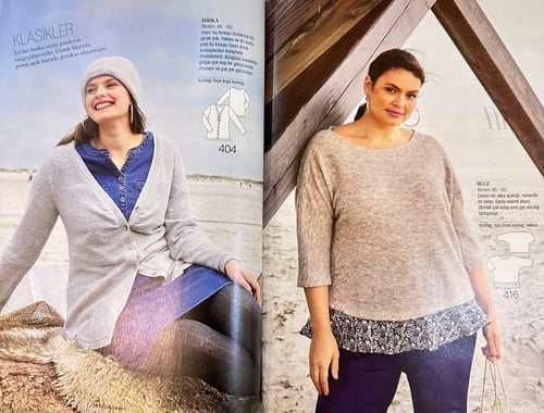 مجلة بوردا ستايل للمقاسات الكبيرة