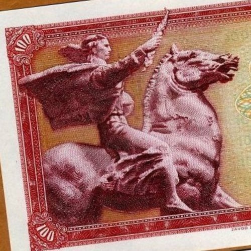 يوغوسلافيا فئة 100 دينار أنسر