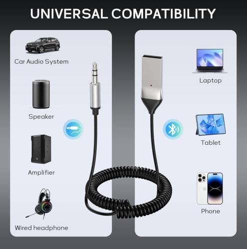 وصلة بلوتوث AUX - USB