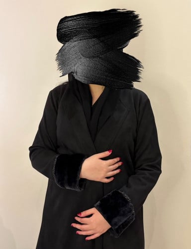 عباية شامواه x فرو اسود