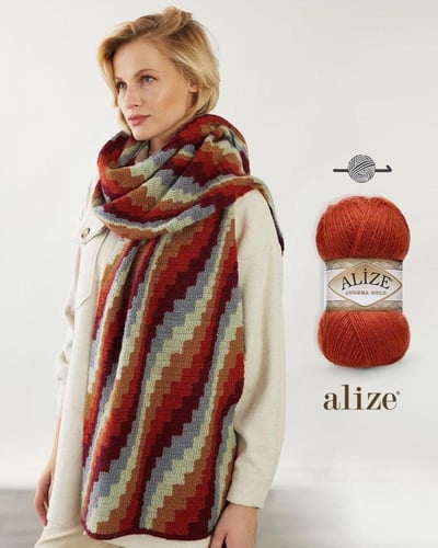 انجورا قولد 514 Alize Angora gold