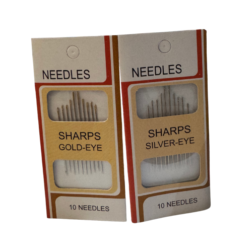 ابر خياطة برأس ذهبي - فضي NEEDLES SHRPS