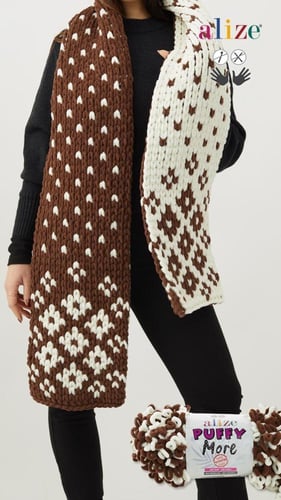 اليزا بوفي مور 6542 alize puffy more