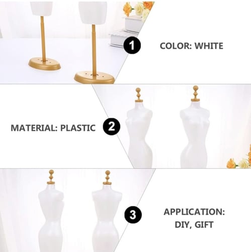 مانيكان صغير بلاستيكي -قطعة واحدة-