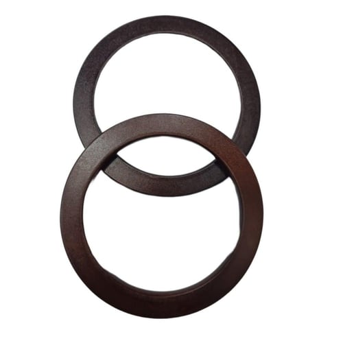 مقبض شنطة خشبي انيق مكون من قطعتين