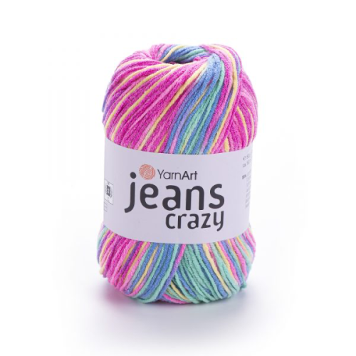 جينز كريزي 7205 YarnArt Jeans Crazy