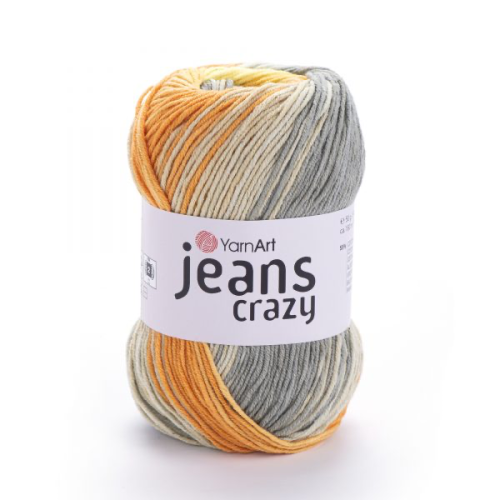 جينز كريزي 8210 YarnArt Jeans Crazy