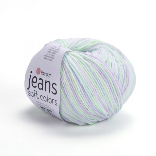 جينز سوفت الملون 6201 YarnArt Jeans Soft Colors