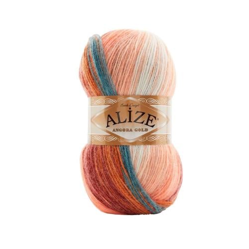 انجورا قولد باتيك 8023 Alize Angora gold batik