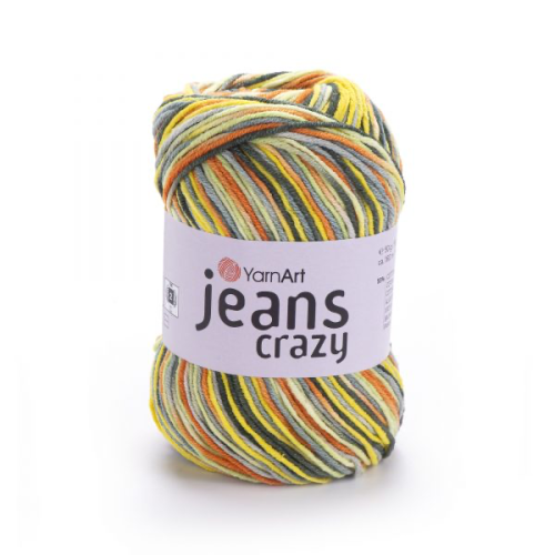 جينز كريزي 7201 YarnArt Jeans Crazy
