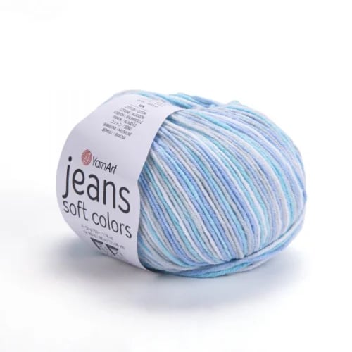 YarnArt Jeans Soft Colors 6203 colored jeans