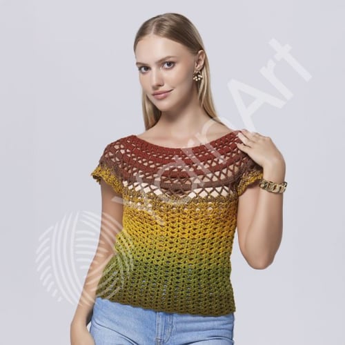 يارن ارت بوكيه - بوكيت 702 YarnArt Bouquet