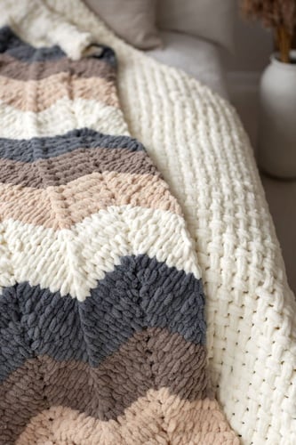 بطانية مقاس 95*150 بخيوط بوفي