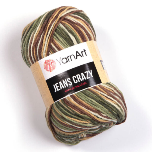 جينز كريزي 7203 YarnArt Jeans Crazy