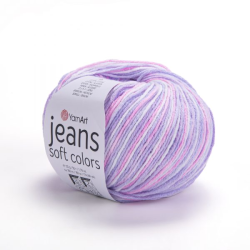 جينز سوفت الملون 6205 YarnArt Jeans Soft Colors