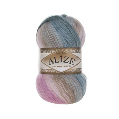 انجورا قولد باتيك 2970 Alize Angora gold batik