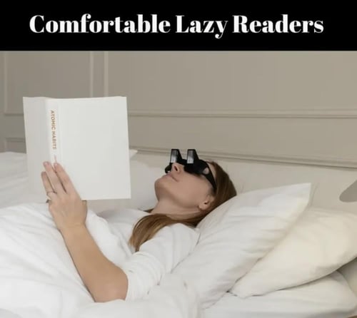 النظارة العجيبة - راحة تامة اثناء الحياكة وحتى الق...