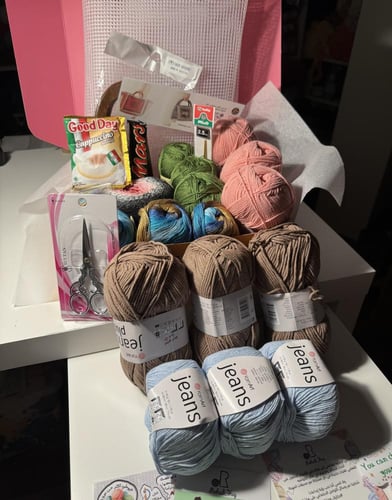 بوكس شنطة الكنفا بغرزة السلسلة