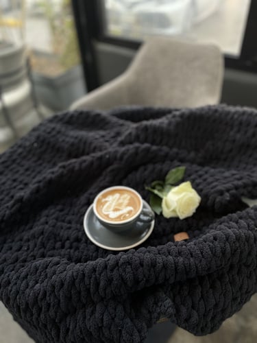 بطانية 80*145 بخيوط بوفي