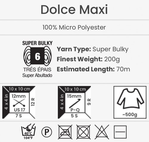 يارن ارت Dolce Maxi 773