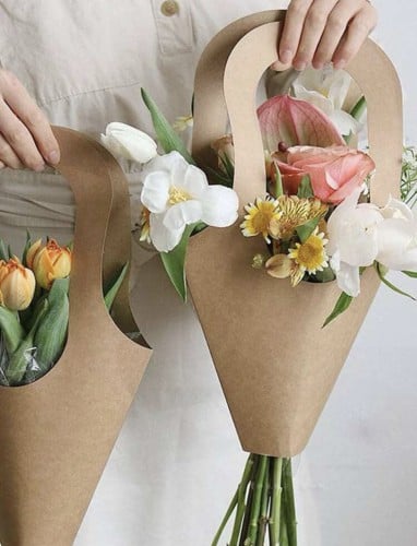 كيس باقة ورد "قطعة وحدة