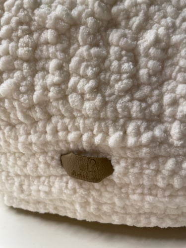 غطاء براد كروشيه محبوك لحفظ الحرارة