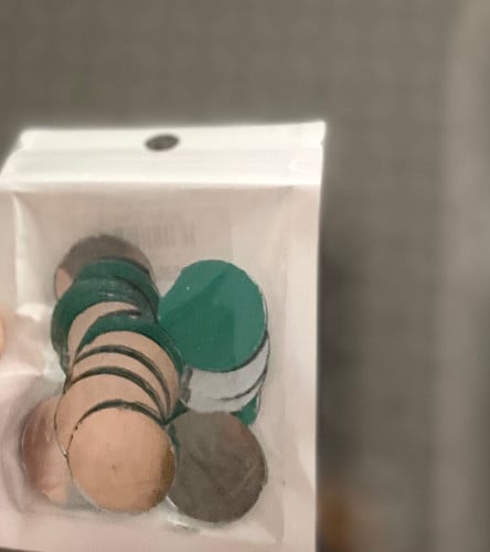 مرايات تطريز دائرية 2سم